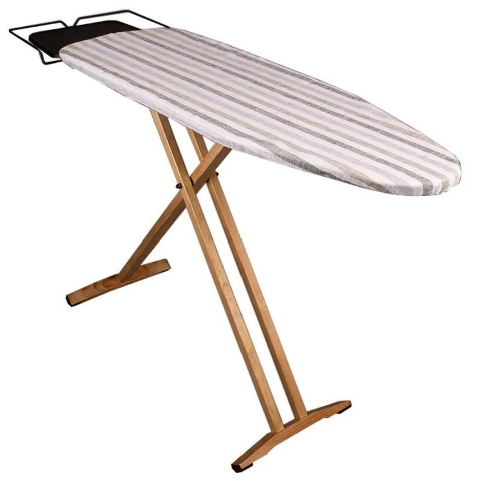 Red Deco Nubar table à repasser bois 130x47cm réglable 92cm