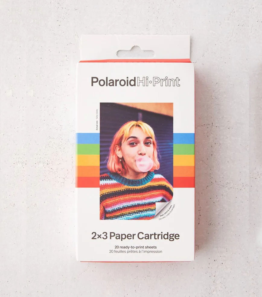 L'avant gardiste High-tech Papier Polaroid Hi-print 20 feuilles