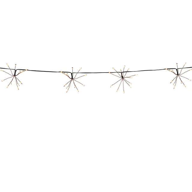Red Deco Fireworks String Light guirlande solaire 4,2 m blanc chaud