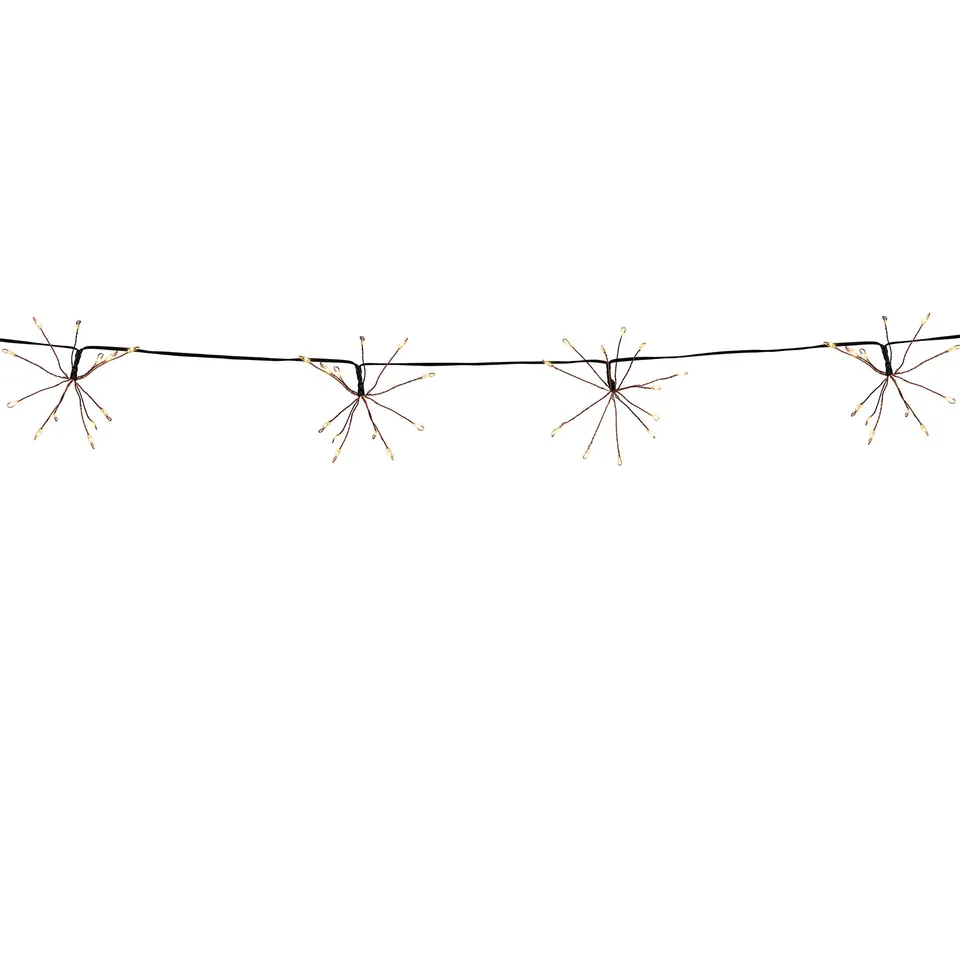 Red Deco Fireworks String Light guirlande solaire 4,2 m blanc chaud