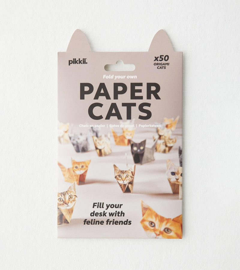 L'avant gardiste Mini-origamis Chats kit papier DIY