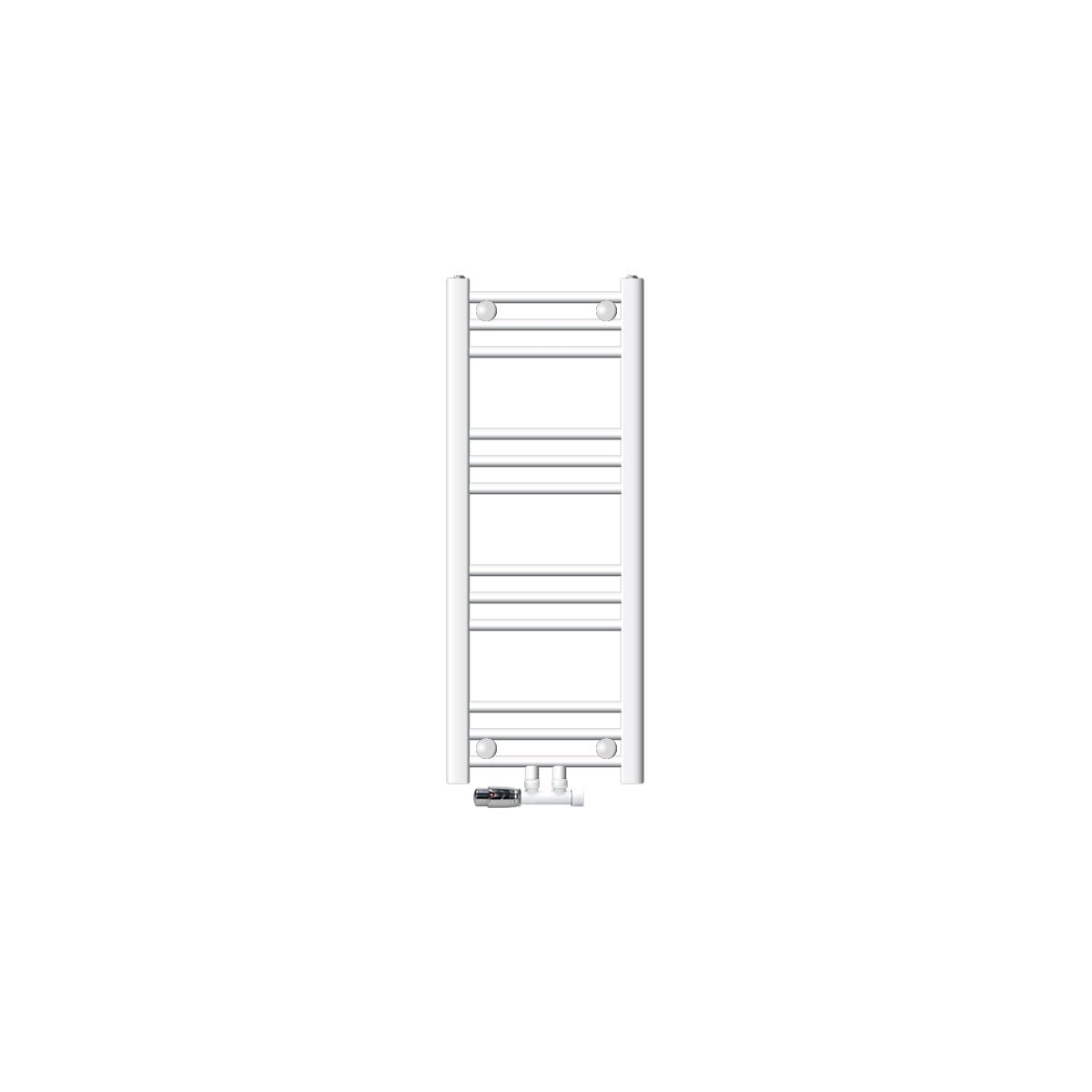 LuxeBath Sahara sèche-serviettes blanc 300x800 mm central