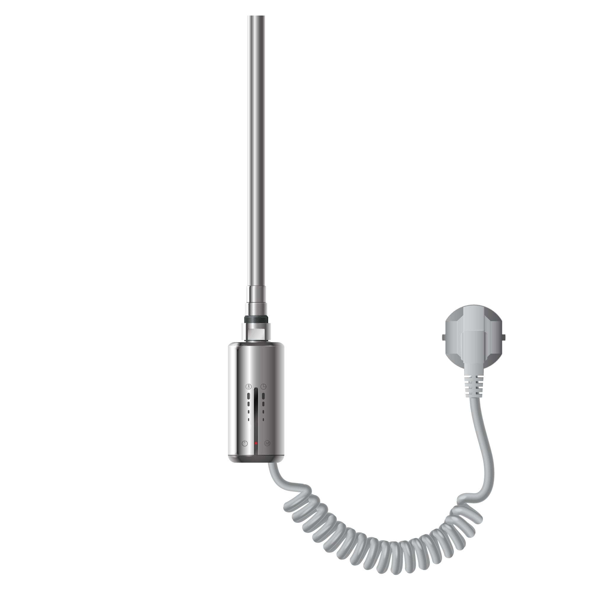 ECD Germany résistance radiateur thermostat tactile chrome 600W