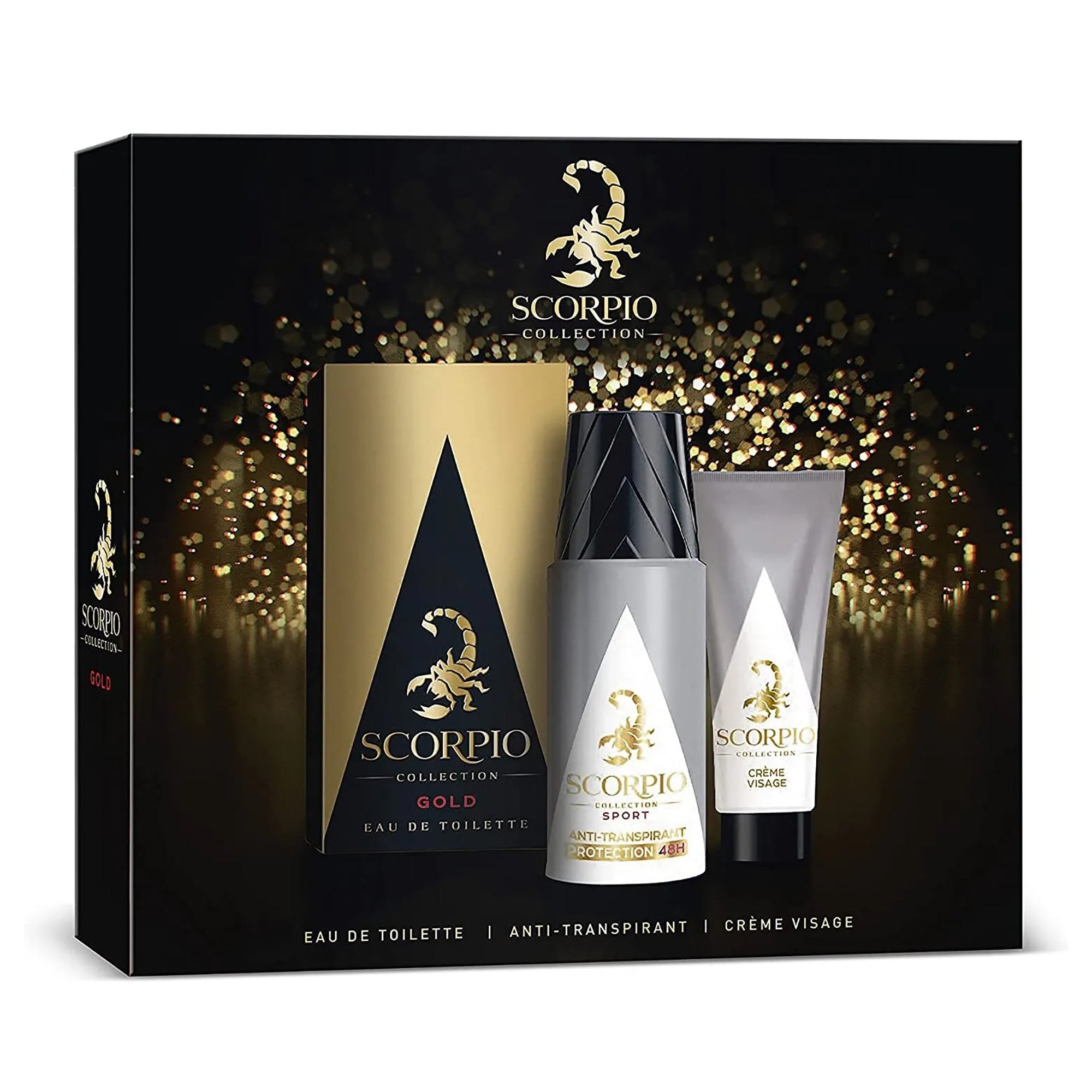 Stokomani Scorpio Sport coffret parfum homme 3 pièces
