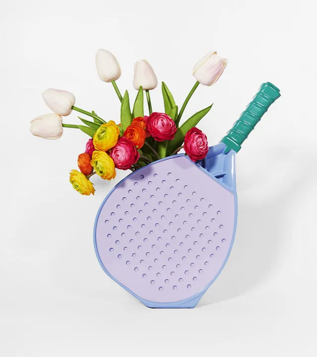 L'avant gardiste Vase Raquette de Padel cache-pot