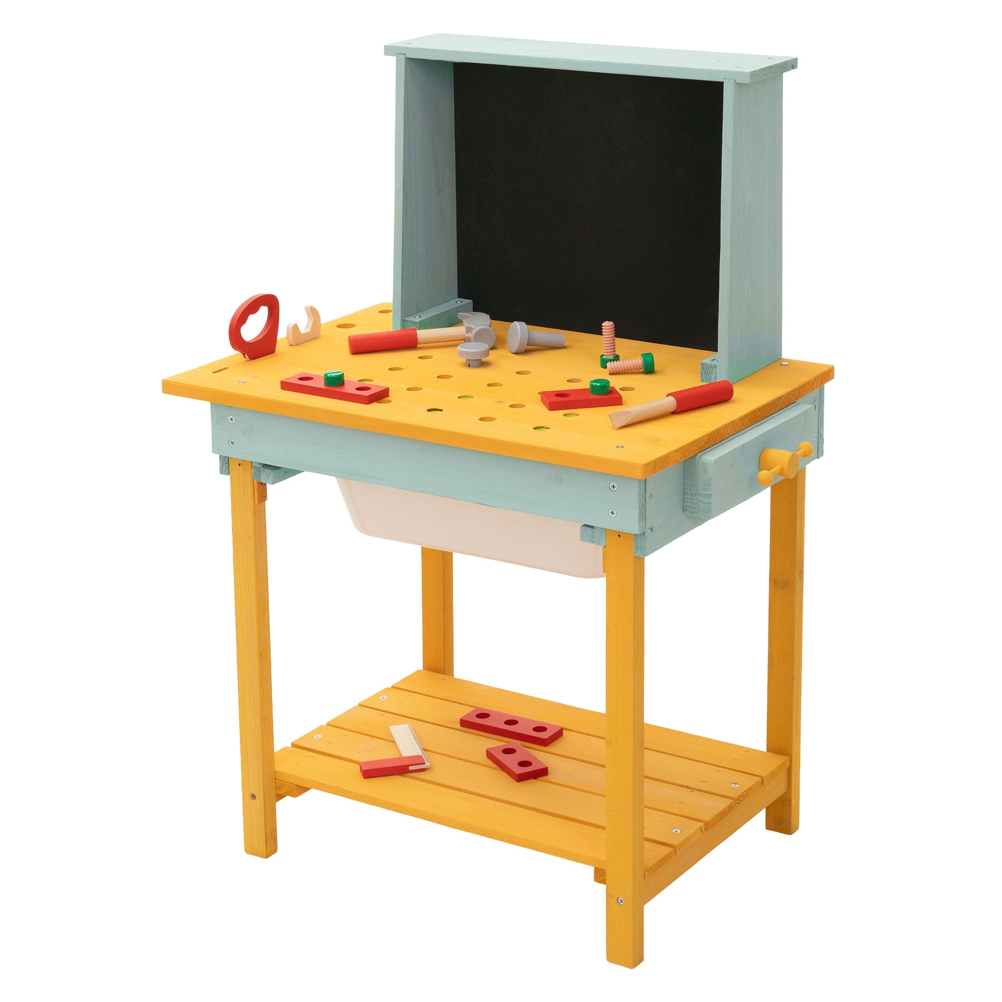 ECD Germany Kinder Joyz établi enfant bois avec accessoires