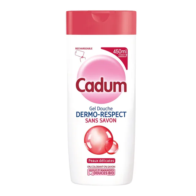 Cadum Dermo Respect gel douche peaux délicates