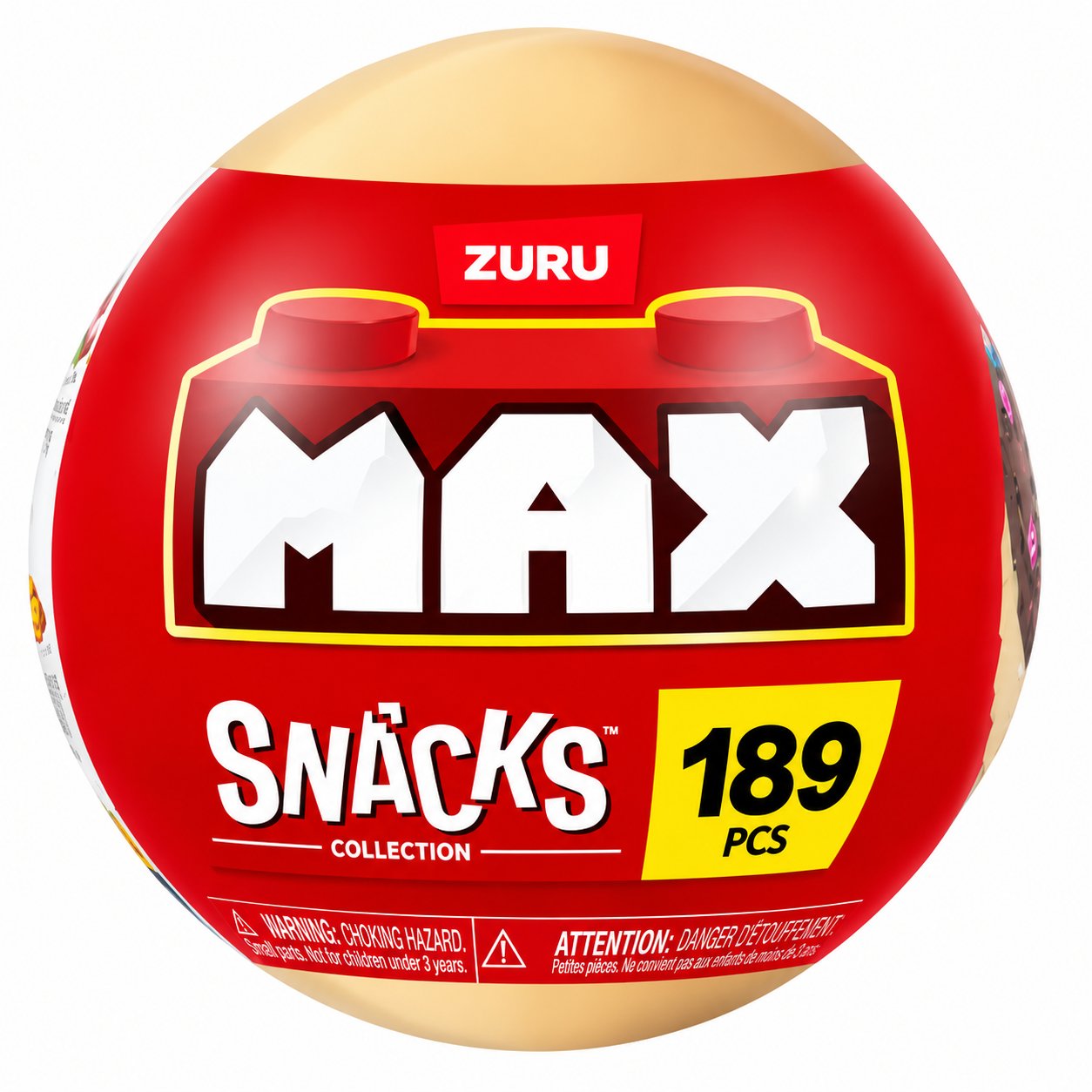 Zuru Max Premium Snack capsule doughnut jouet surprise