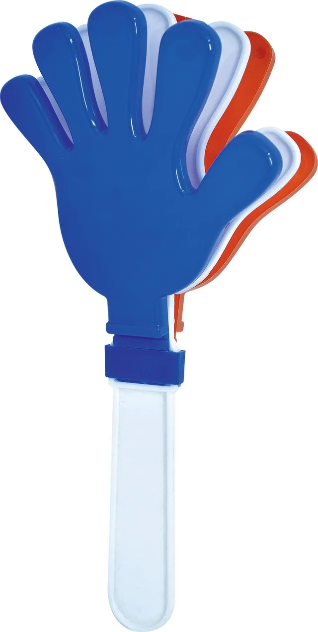 Clap mains supporter plastique fête et match