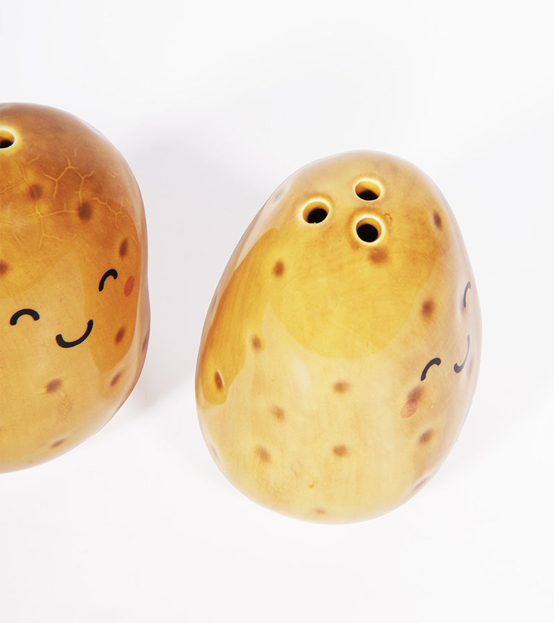 L'avant gardiste Pat et Patate Salière poivrière set table fun