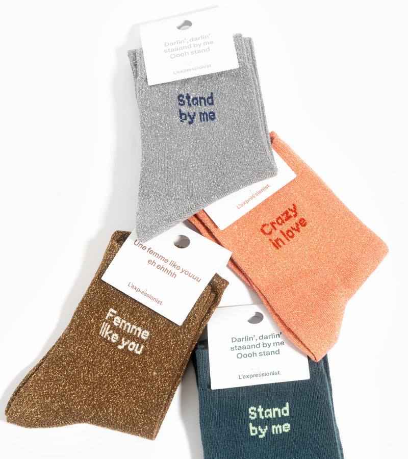 Stand By Me chaussettes retro confort taille 35-40 41-46