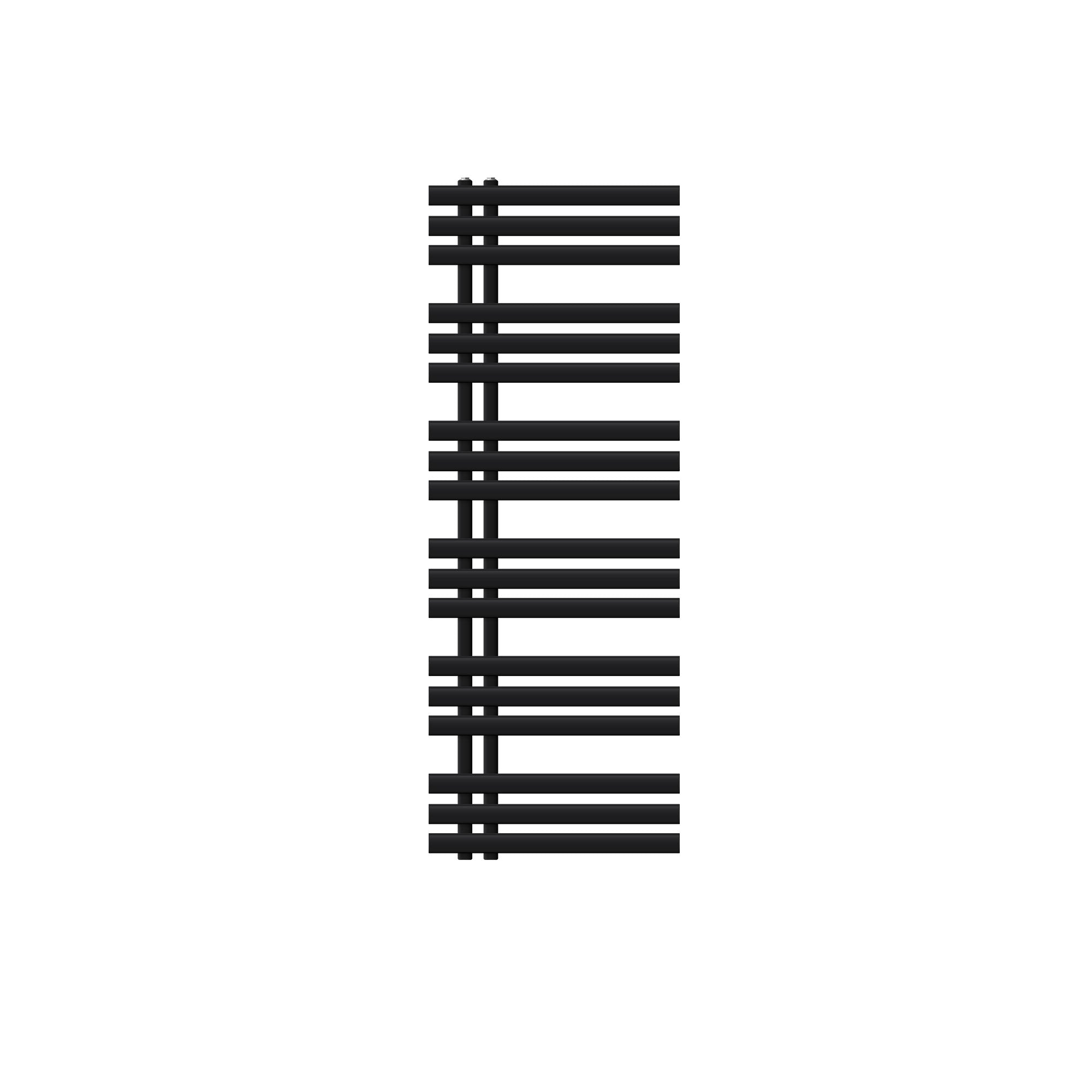 ECD Iron EM Radiateur Salle de Bain Noir Mat 500x1400 mm