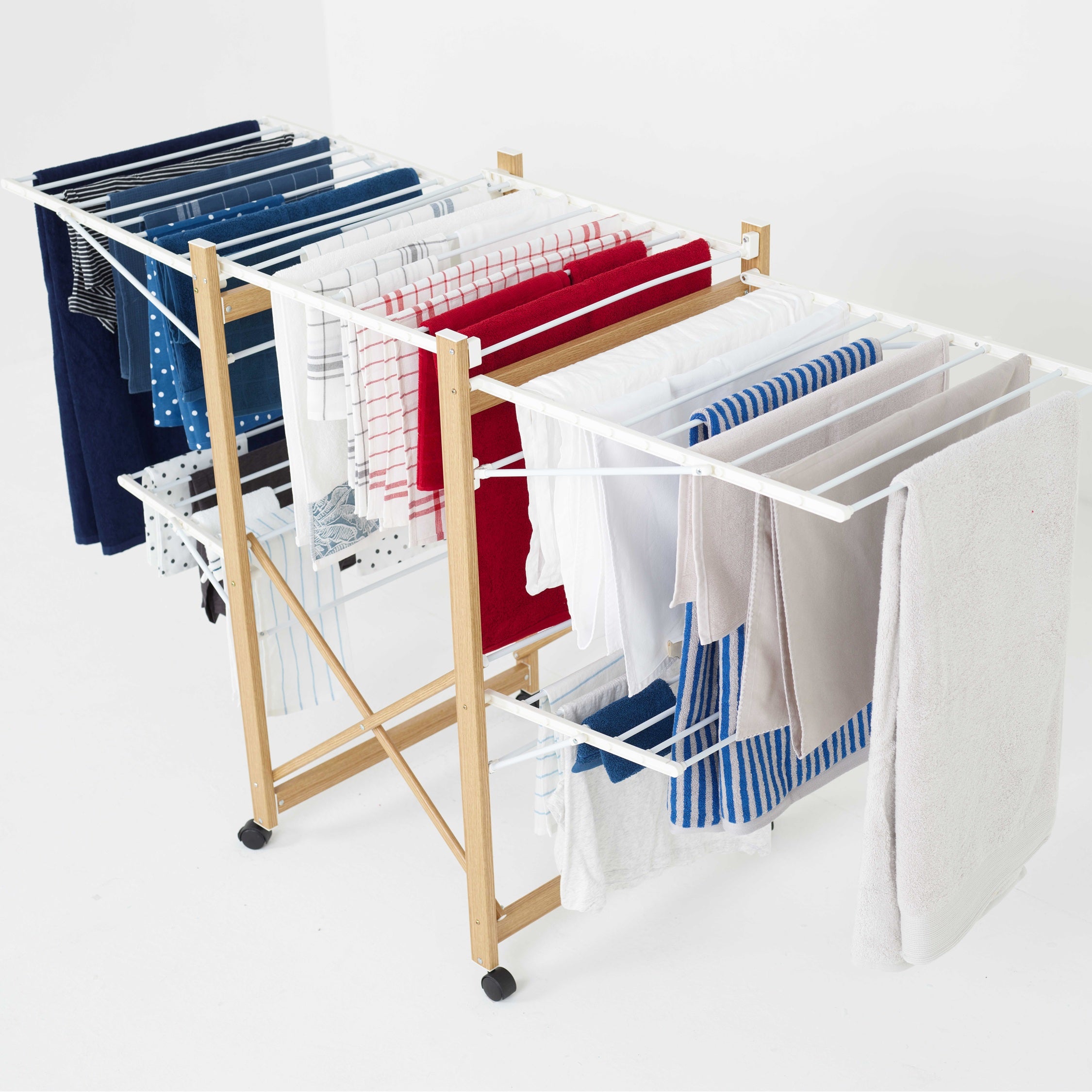 Red Deco Ushuaia Max 32m séchoir à linge bois grande capacité