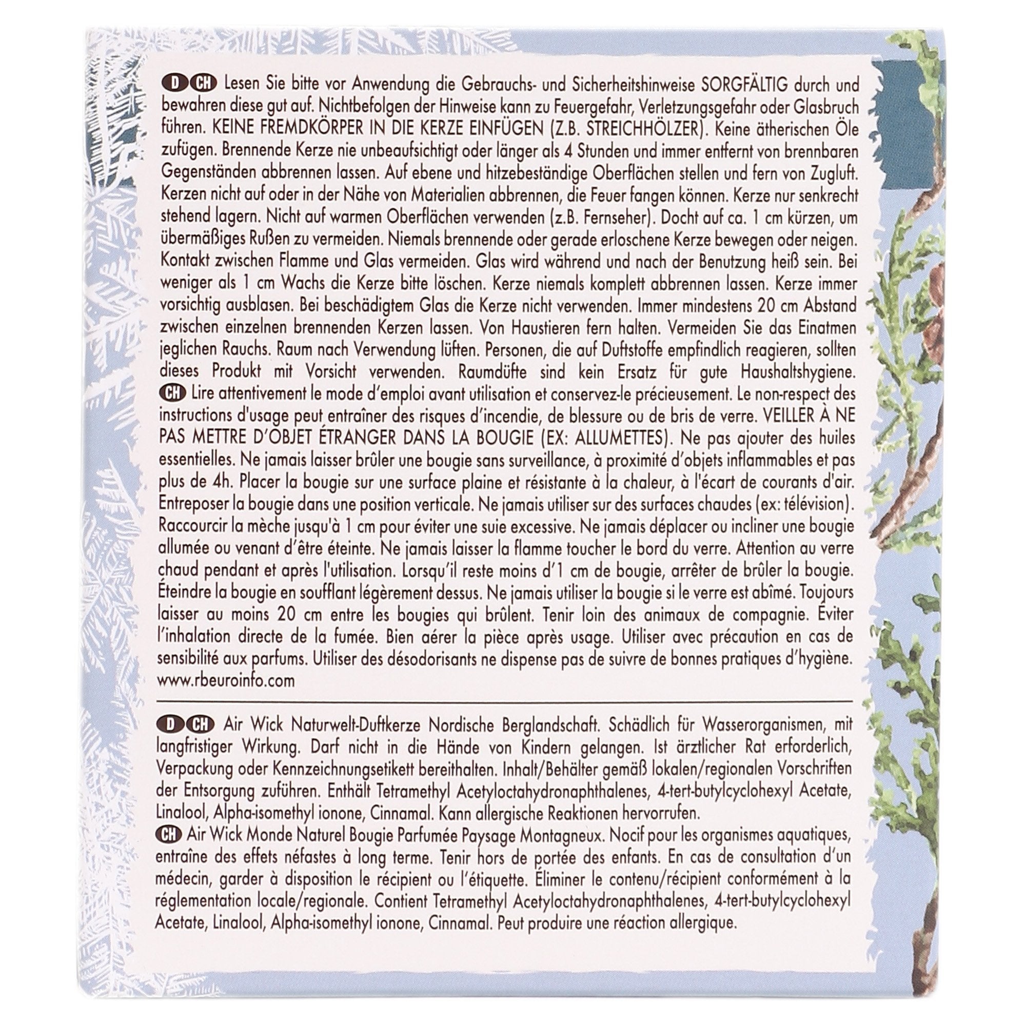 Stokomani Maison bougie parfumée nordic à offrir