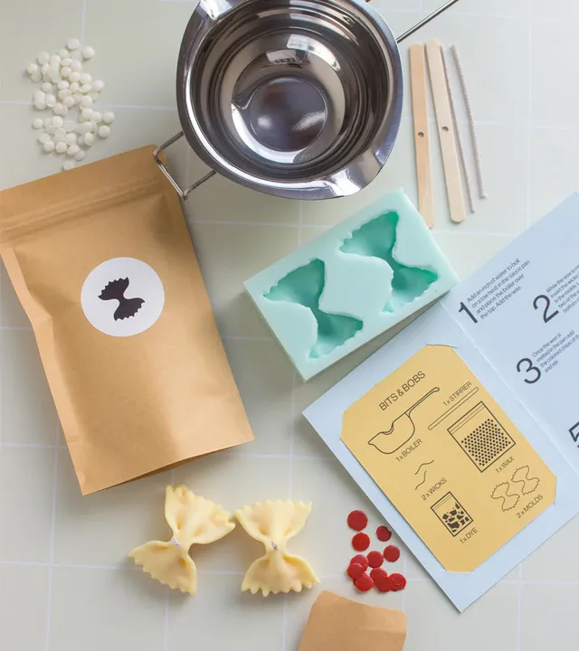 L'avant gardiste Farfalle kit DIY bougies à faire