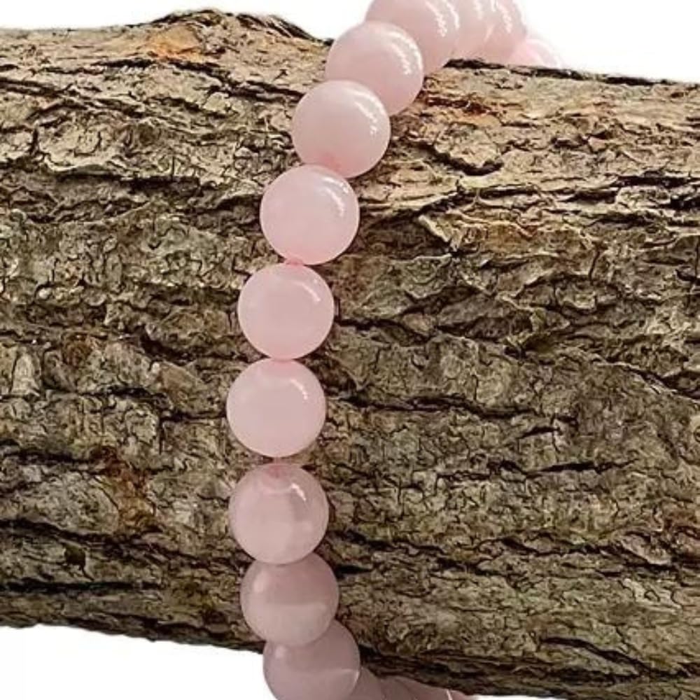 Shop-Story Pinkquartz bracelet quartz rose 19 cm perles 7 mm