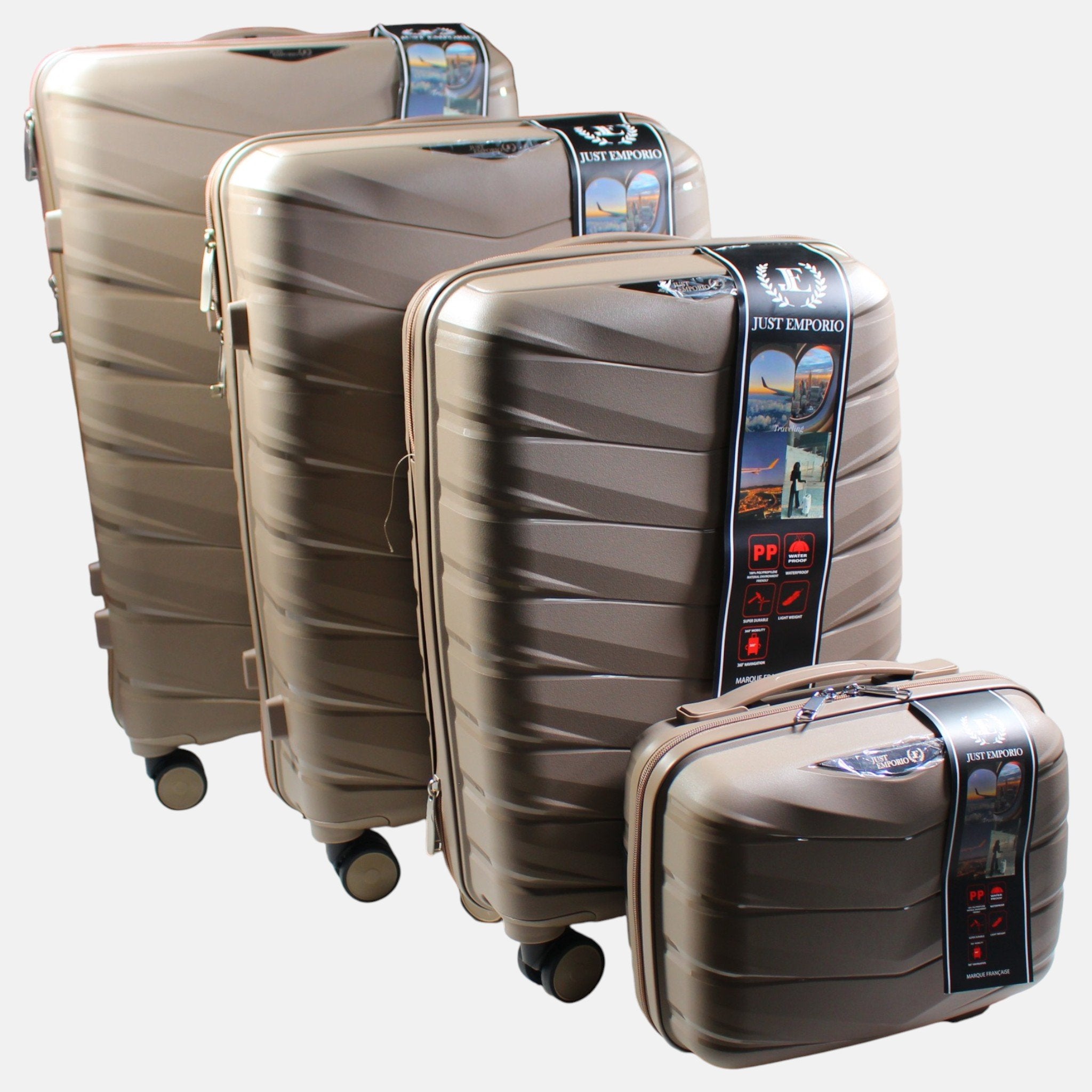 Stokomani Emporio valise voyage 60 cm compacte