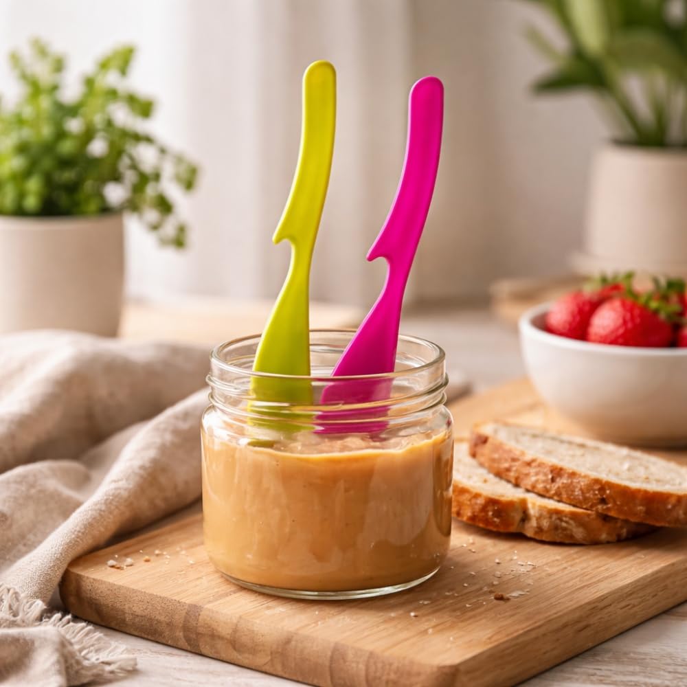 Shop-Story Maison spatule à tartiner 19 cm lot de 6