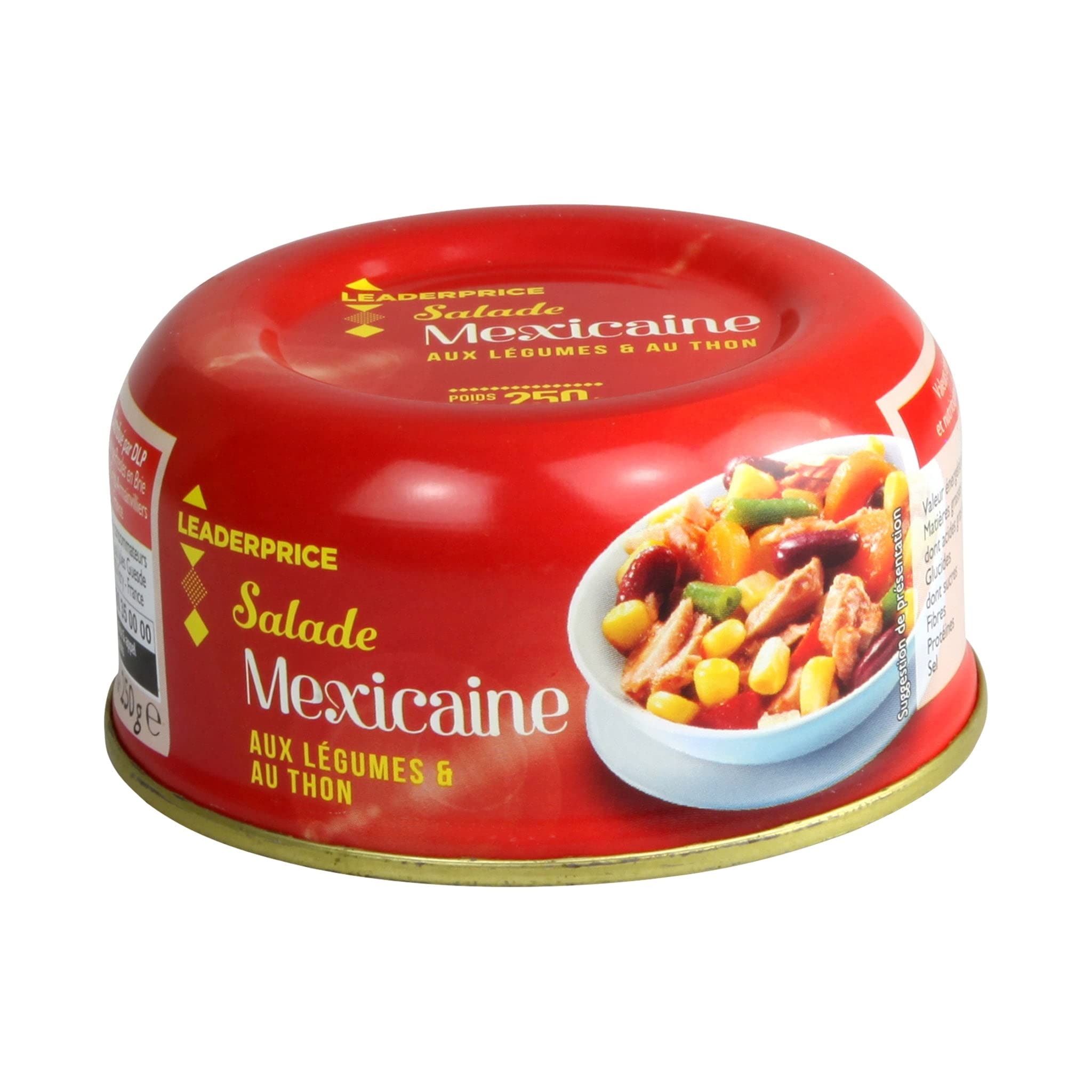 Leader Price Salade mexicaine thon légumes 250g