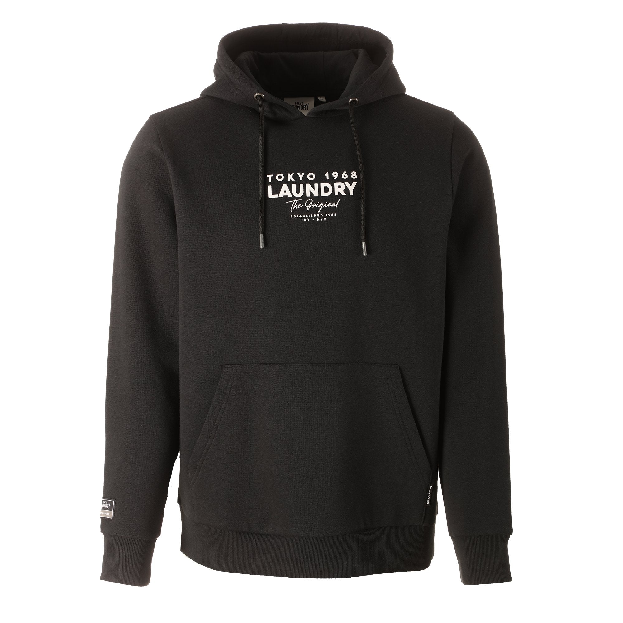 Stokomani Mode Sweat à capuche noir homme coton taille L