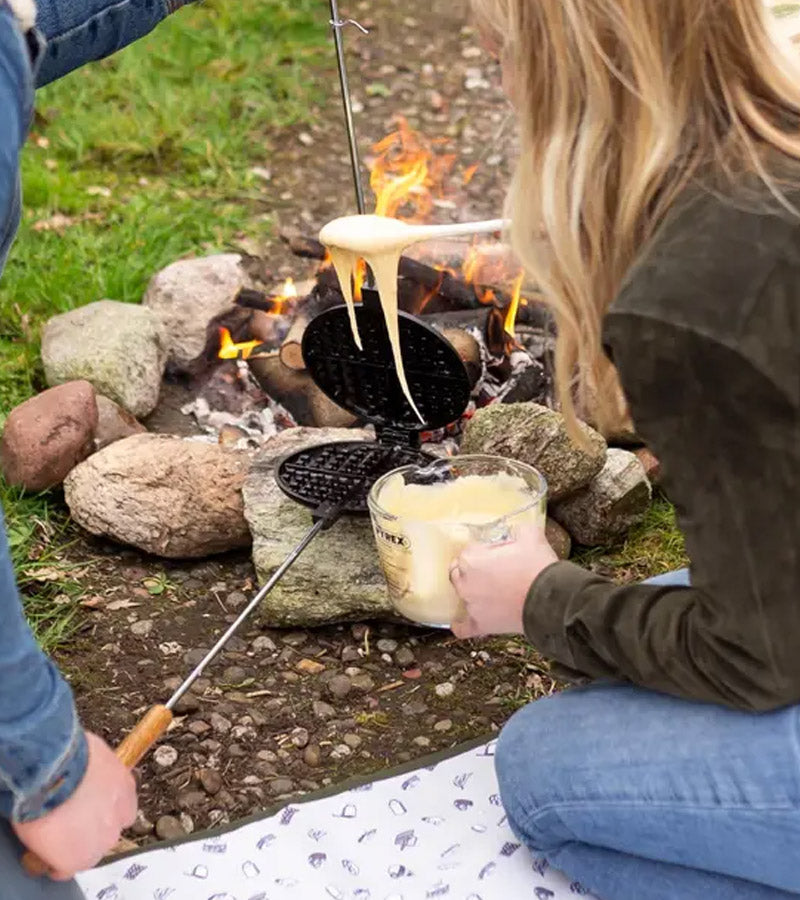 L'avant gardiste gaufrier pour barbecue braises brunch