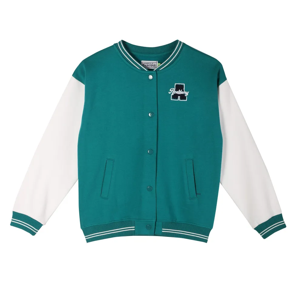 Sweat teddy vert enfant manches longues 10A