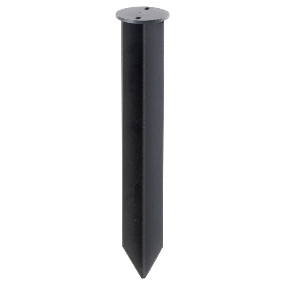 Red Deco SPIKE pique acier H24,8 cm borne solaire