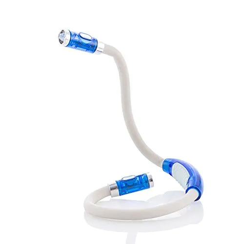 Shop-Story Maison lampe lecture LED tour de cou blanche