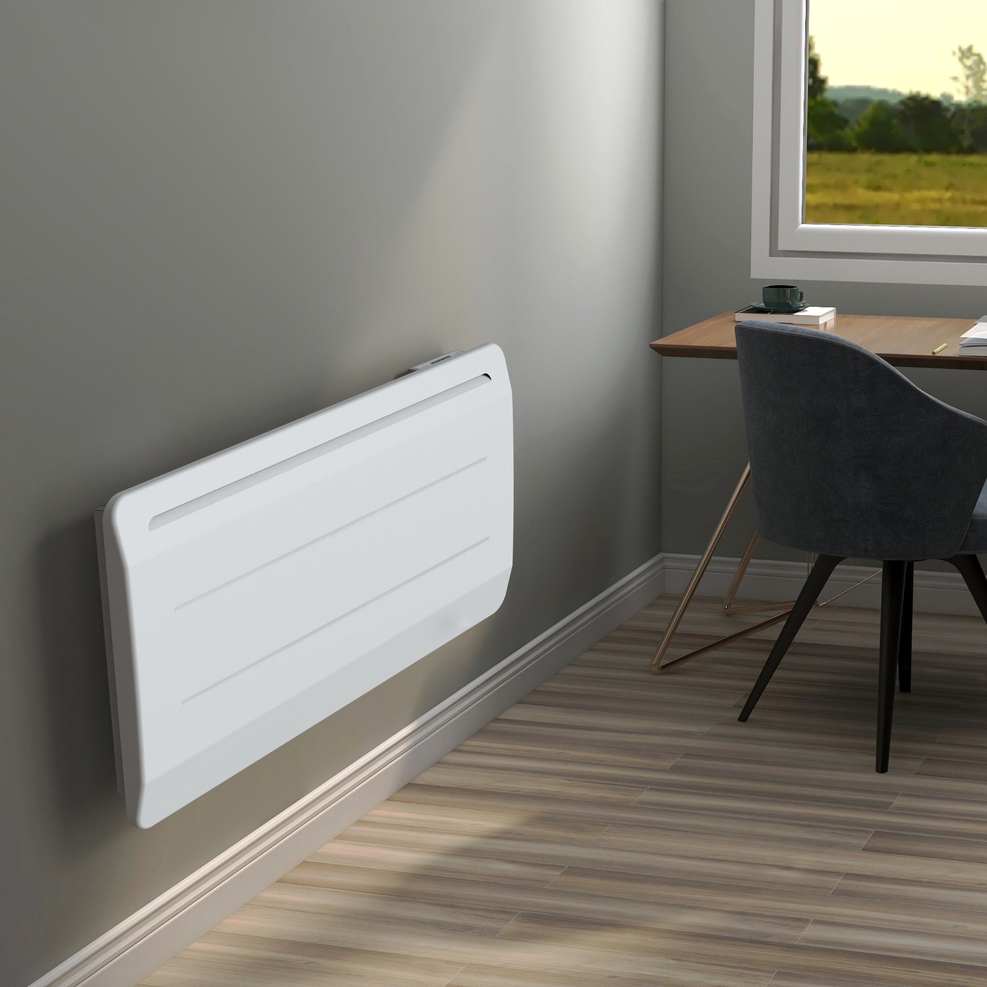 Red Deco Mauna 2000W radiateur fonte blanc 20 m²