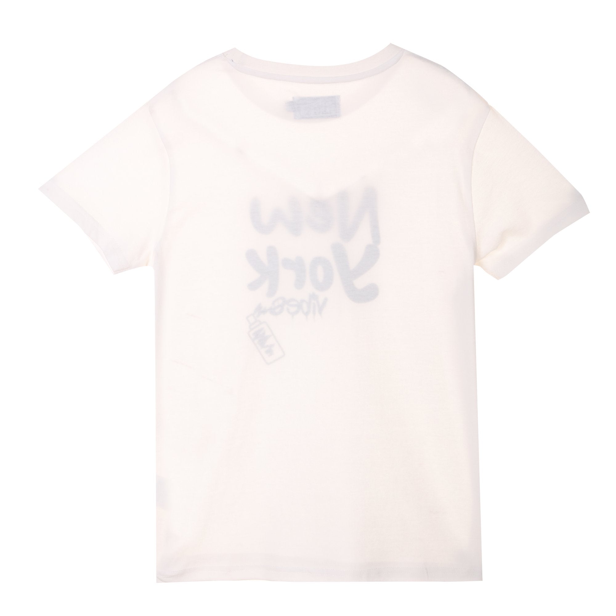 Stokomani Mode tee-shirt enfant blanc manches courtes basique