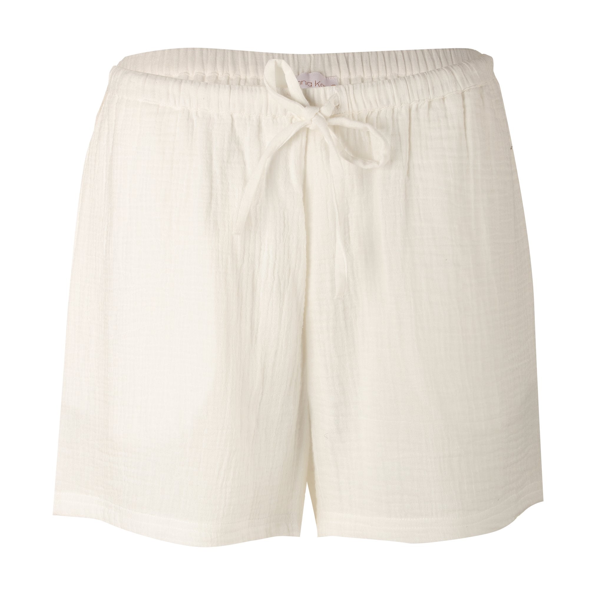 Stokomani Mode short gaze de coton blanc femme été taille 38