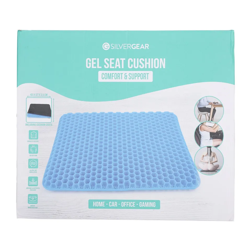 Coussin de Siège en Gel Confort pour Chaise Bureau