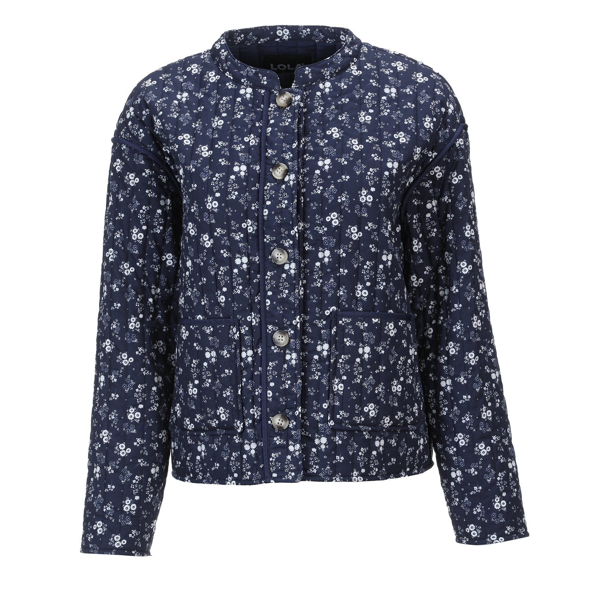 Stokomani Mode veste matelassée bleu foncé M légère