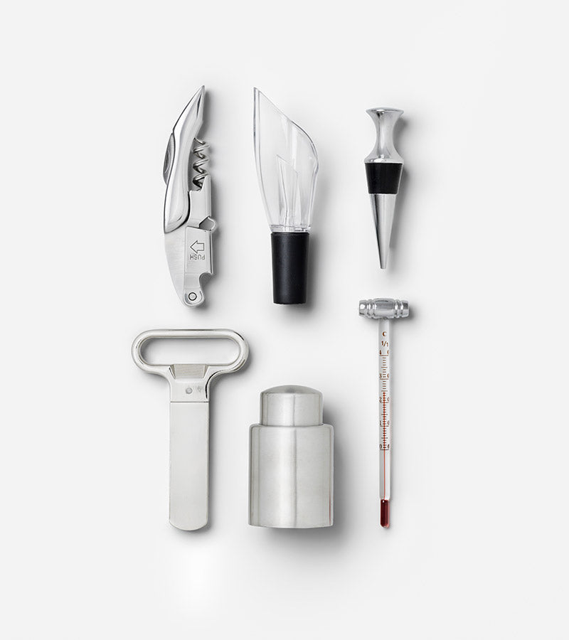 L'avant gardiste Les Essentiels du Vin coffret accessoires deluxe