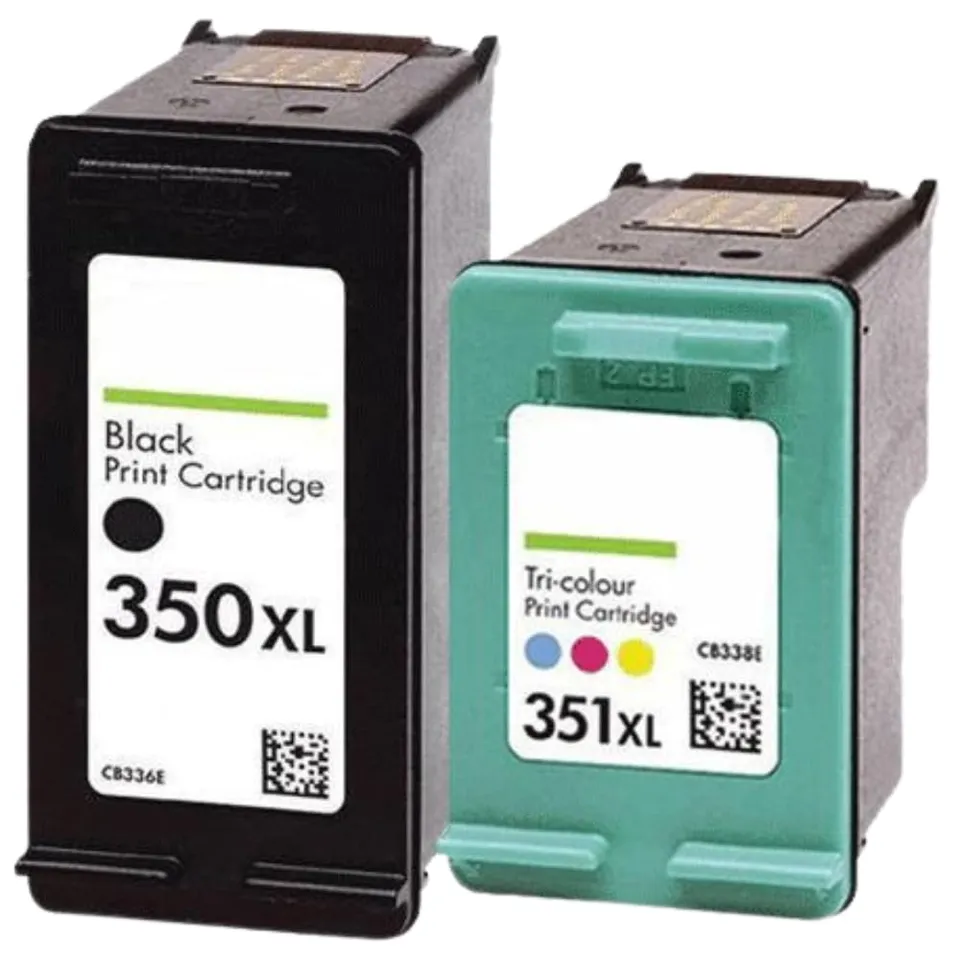 Shop-Story High-Tech Pack 2 Cartouches HP 350-351 XL Noir Couleur