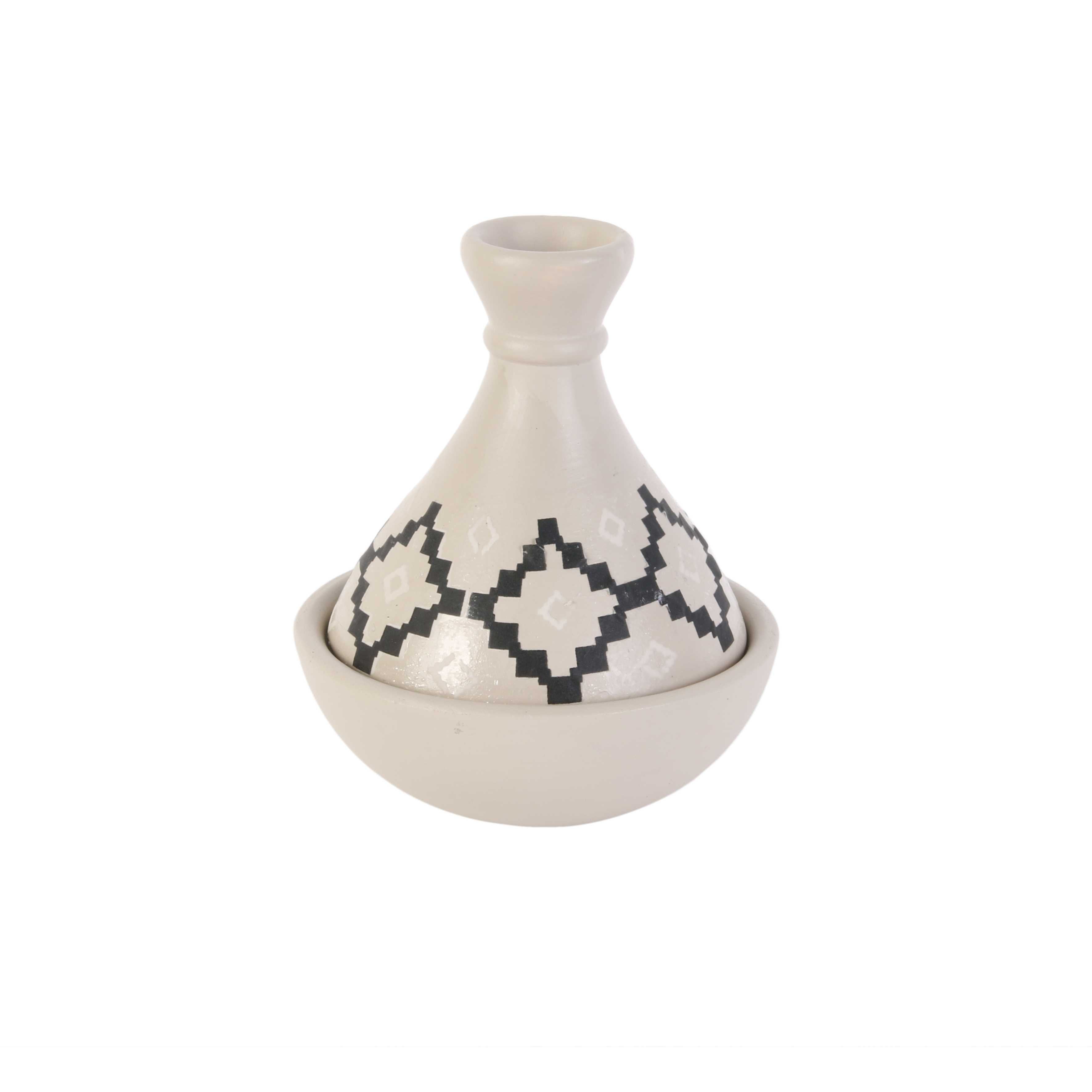 Stokomani Maison Bougie parfumée tajine céramique 10 cm