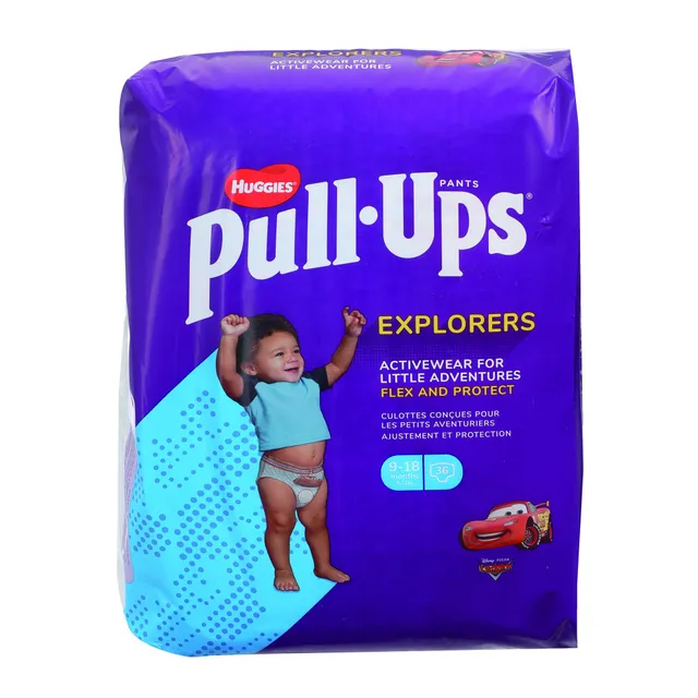 Stokomani Puériculture 36 couches bébé bleu 9-18 mois