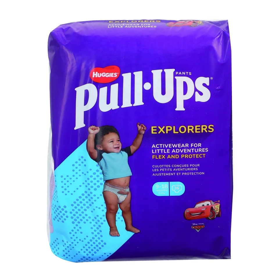 Stokomani Puériculture 36 couches bébé bleu 9-18 mois