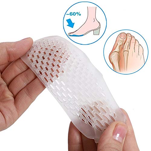 Shop-Story coussinet plantaire silicone transparent paire