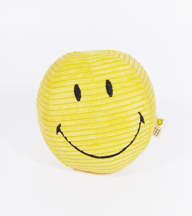 Smiley Bon Ton Toys petite peluche jaune douce