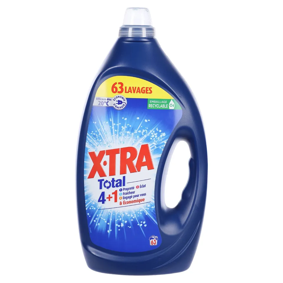 Total 4+1 lessive liquide 63 doses