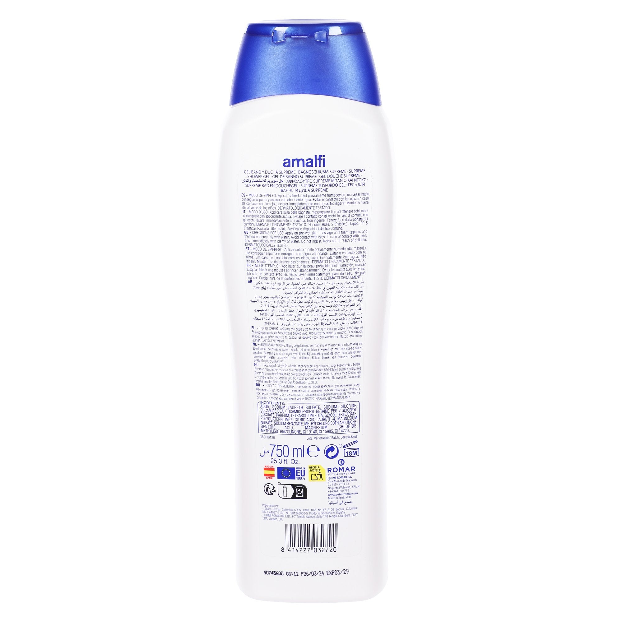Stokomani Beauté Gel Douche Suprême gel douche quotidien