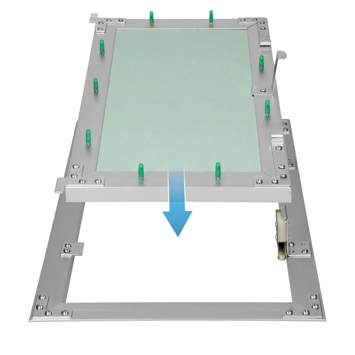 ECD Germany trappe de visite placo alu 40x60 cm à peindre