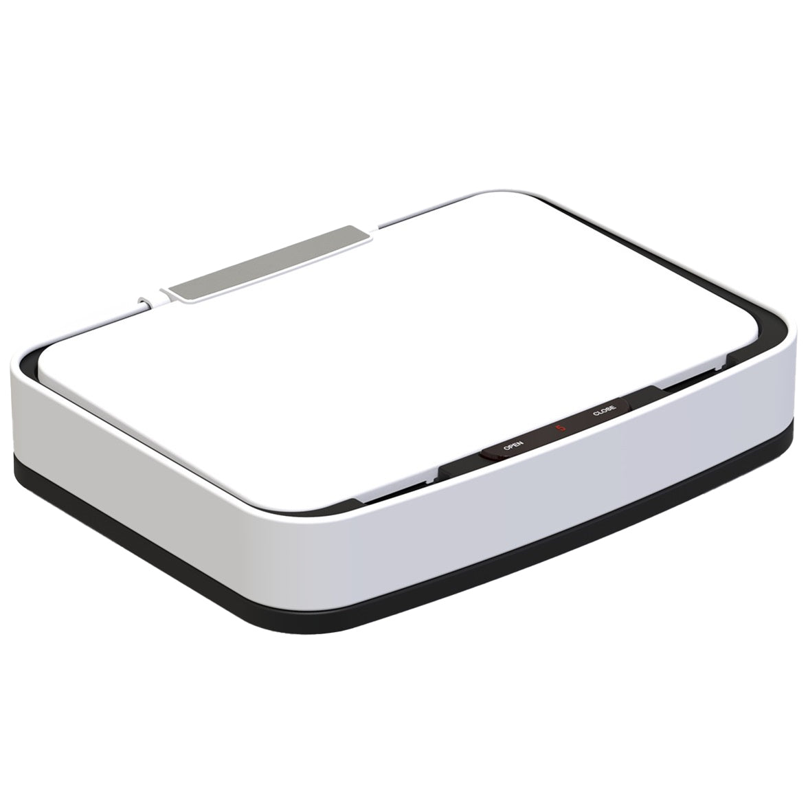 Red Deco Narvik couvercle poubelle automatique 75L blanc