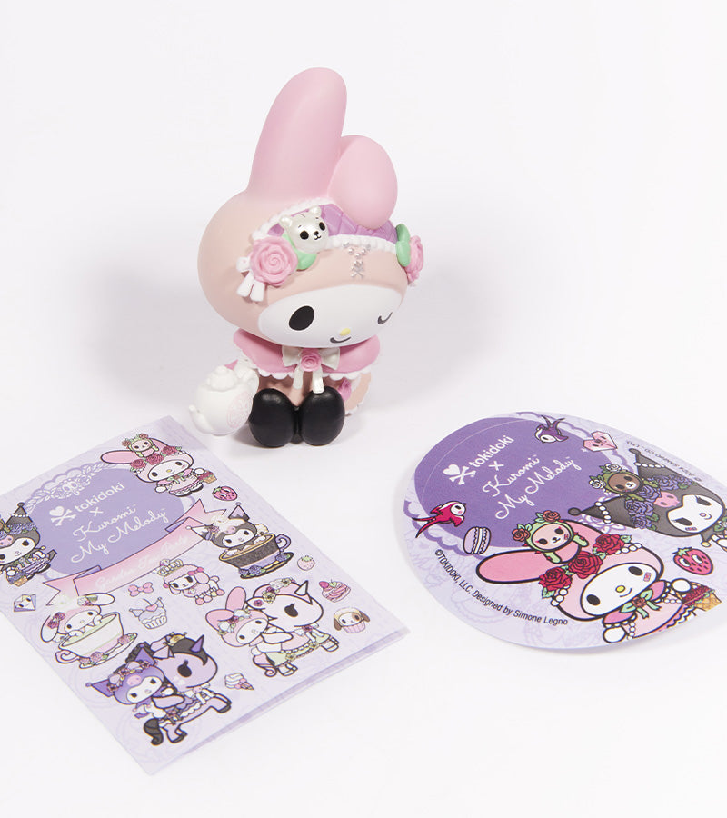 L'avant gardiste Tokidoki Kuromi My Melody Garden Party blind box