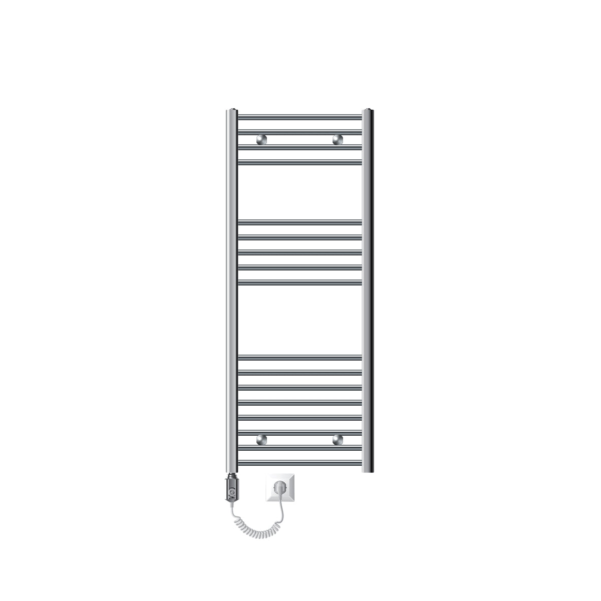 ECD Germany Heizungen sèche-serviettes électrique chrome 500x1200 mm 1200W
