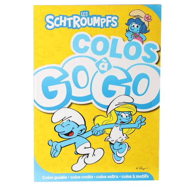 Stokomani Schtroumpfs Colos à gogo coloriage enfant