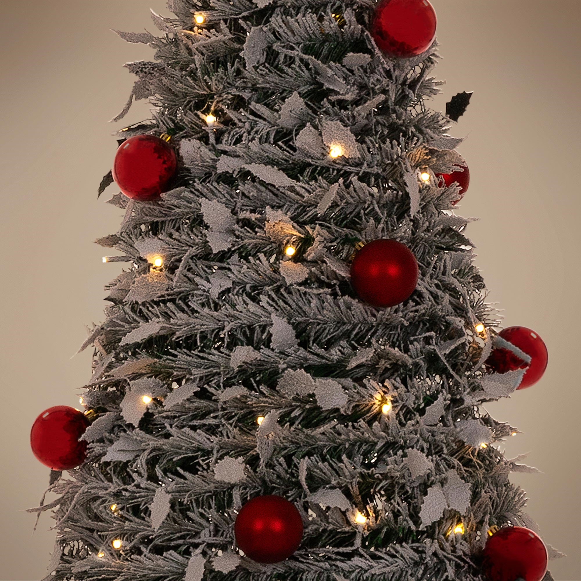 ECD Germany Sapin de Noël artificiel pop-up 180 cm LED