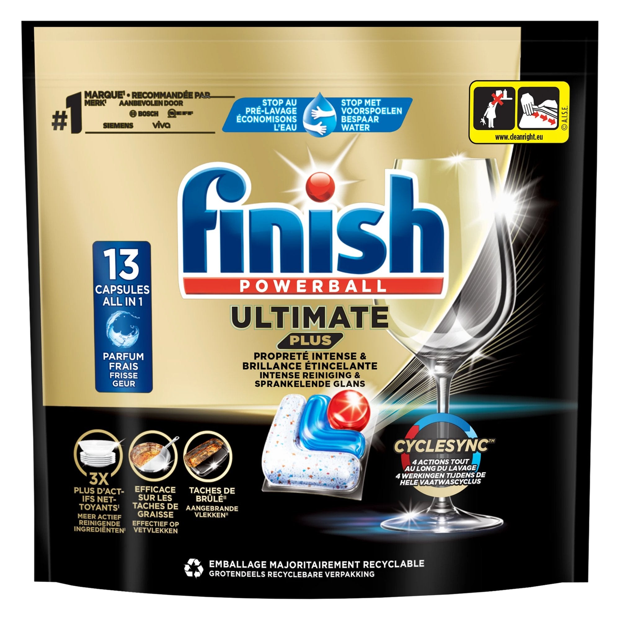 Tablettes lave-vaisselle Ultimate Plus x13 entretien