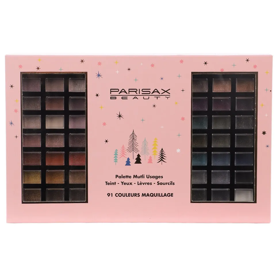 Palette maquillage multi-usages teint et yeux complète